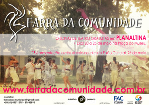 1flyer farra da comunidade planaltina