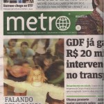 Farra da Comunidade no Jornal Metro de Brasilia